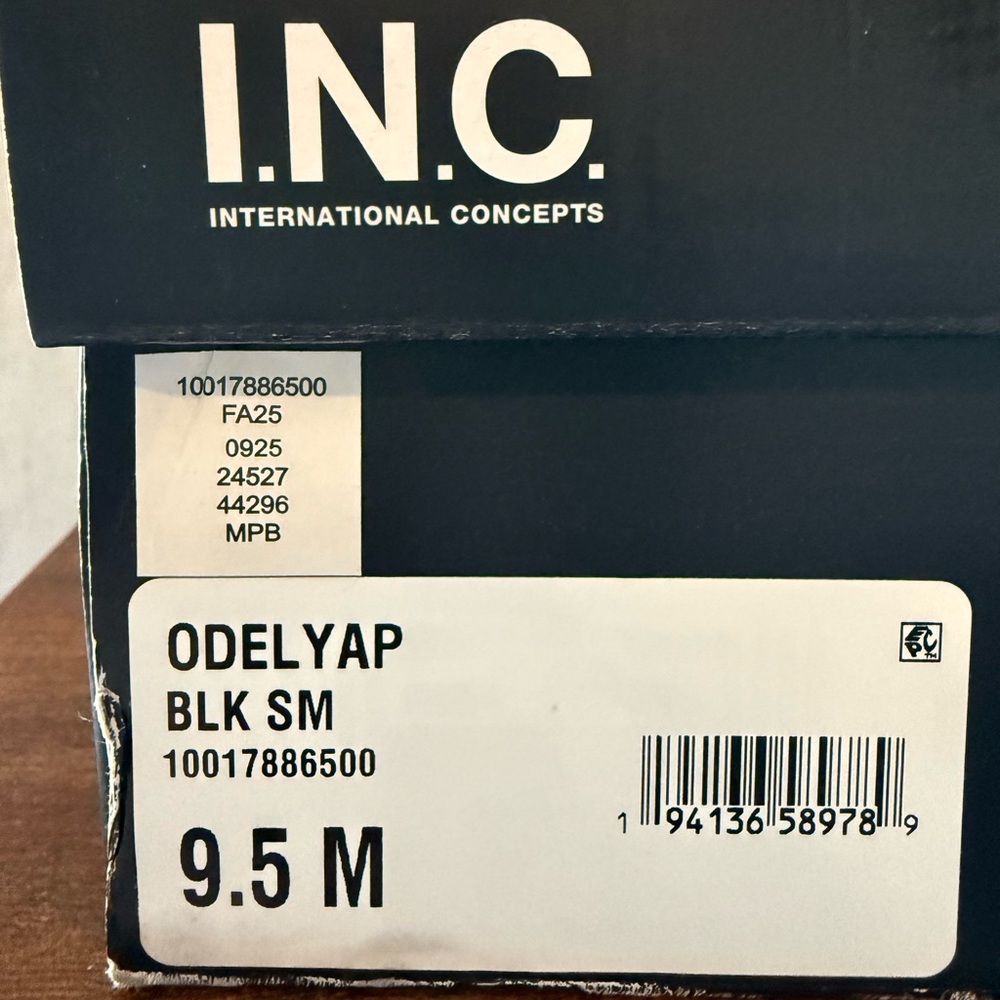 INC Black Ankle Booties Women’s 9.5 NWT - Picture 9 of 9